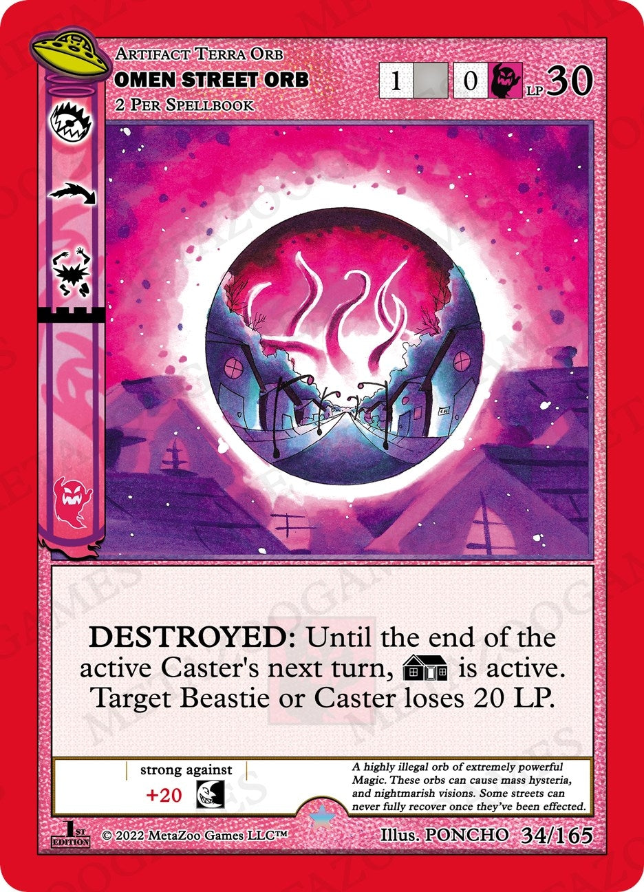 Image for Omen Street Orb (UFO: First Edition) (034/165) - MetaZoo