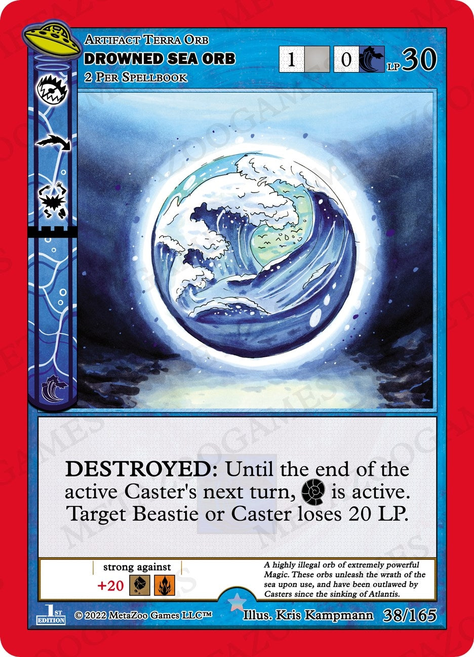 Image for Drowned Sea Orb (UFO: First Edition) (038/165) - MetaZoo