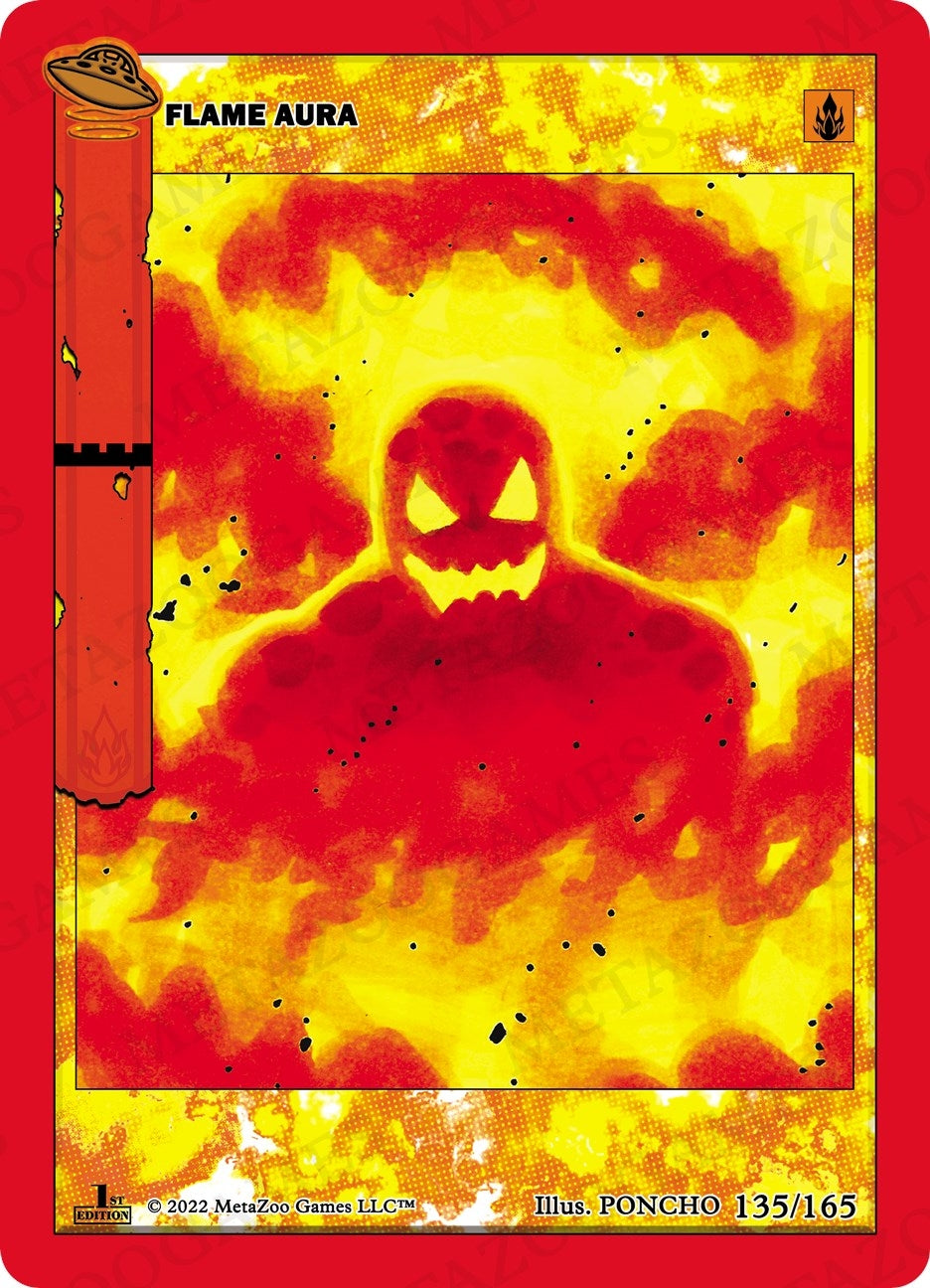 Image for Flame Aura (UFO: First Edition) (135/165) - MetaZoo