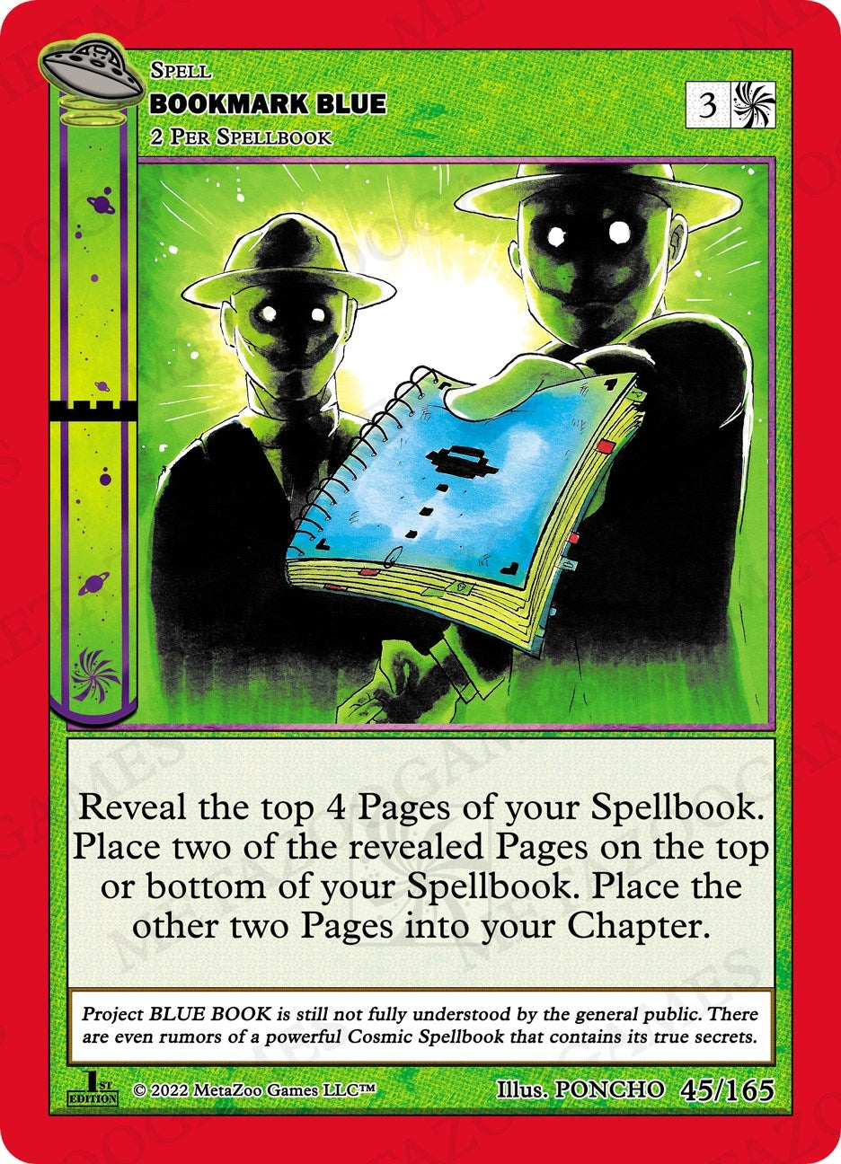 Image for Bookmark Blue (UFO: First Edition) (045/165) - MetaZoo