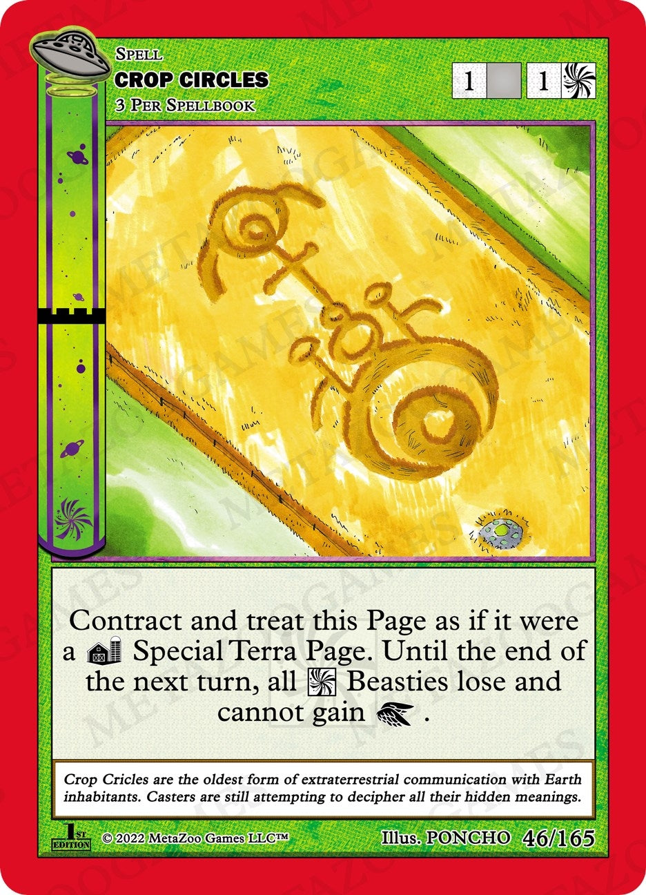 Image for Crop Circles (UFO: First Edition) (046/165) - MetaZoo