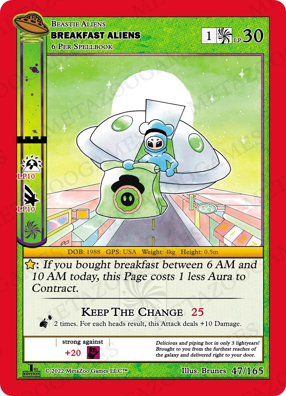 Image for Breakfast Aliens (UFO: First Edition) (047/165) - MetaZoo