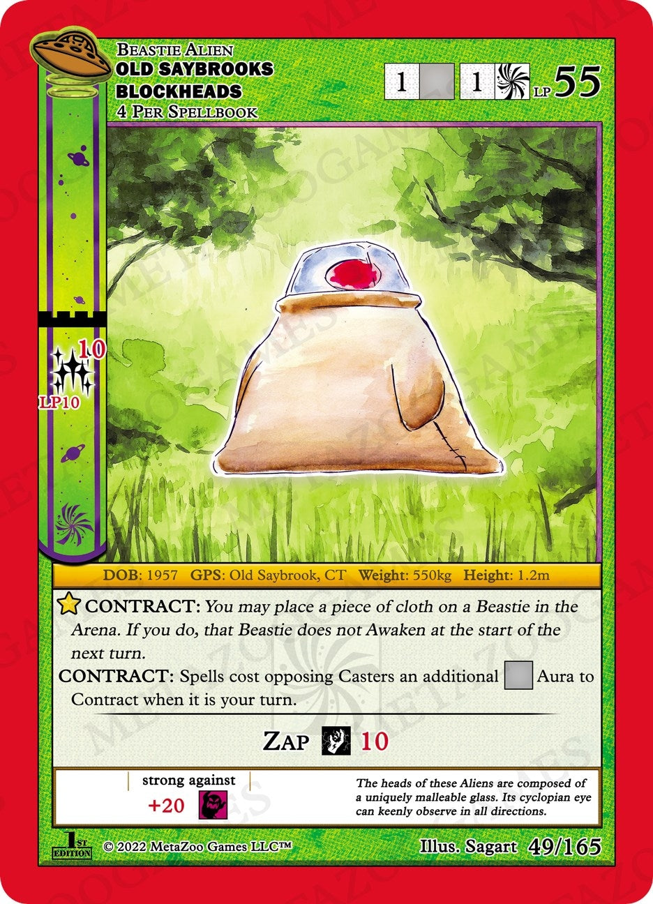 Image for Old Saybrooks Blockheads (UFO: First Edition) (049/165) - MetaZoo