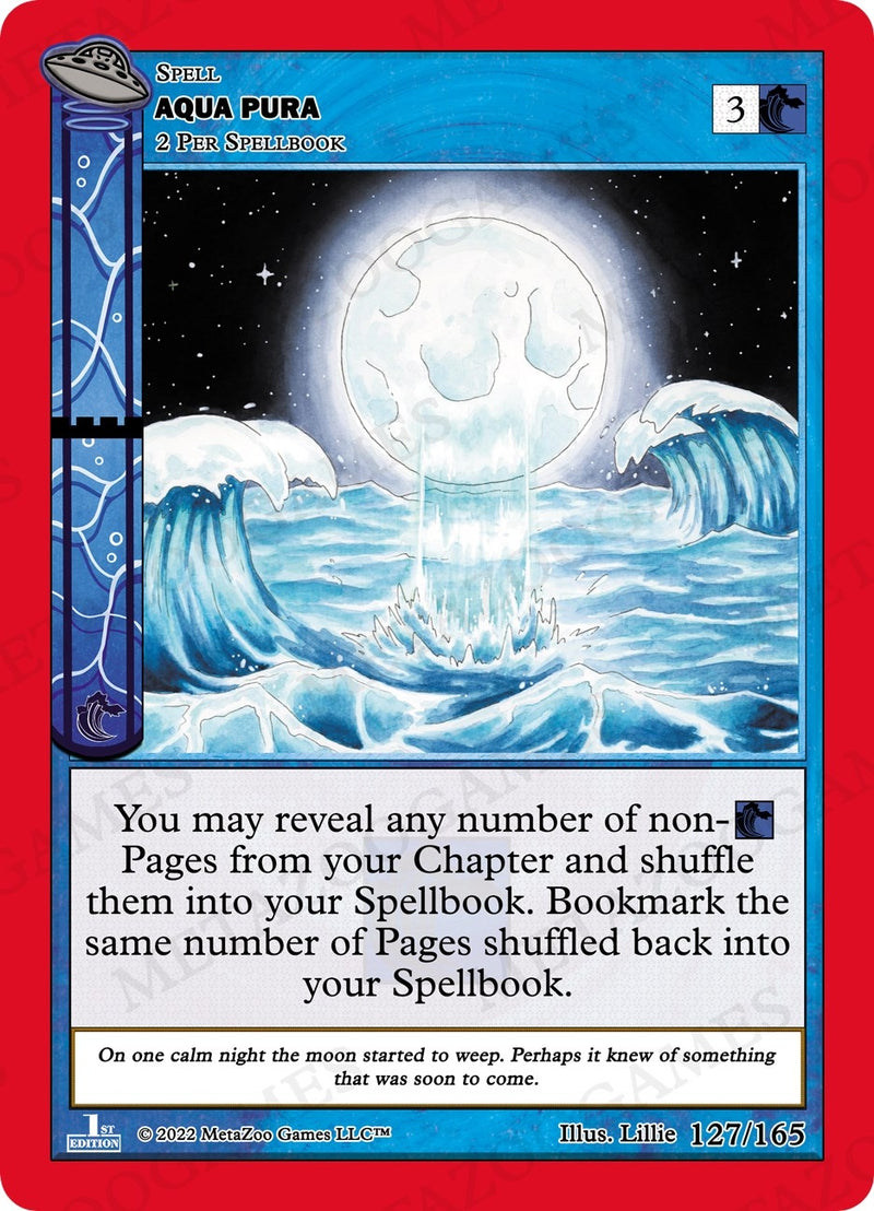 Image for Aqua Pura (UFO: First Edition) (127/165) - MetaZoo