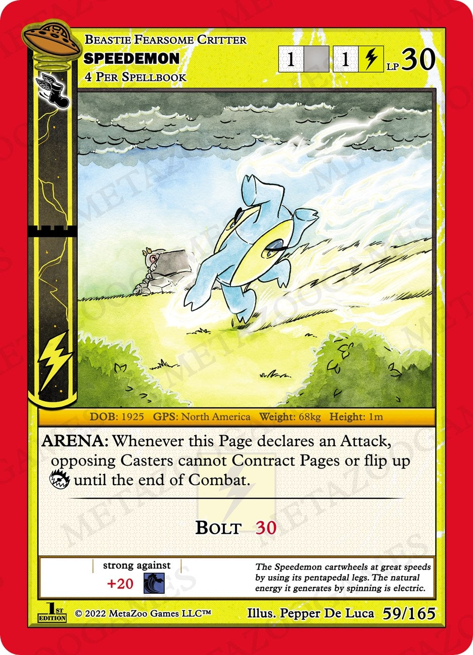 Image for Speedemon (UFO: First Edition) (059/165) - MetaZoo