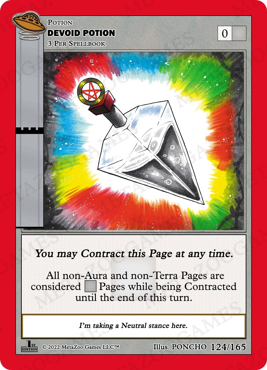 Image for Devoid Potion (UFO: First Edition) (124/165) - MetaZoo