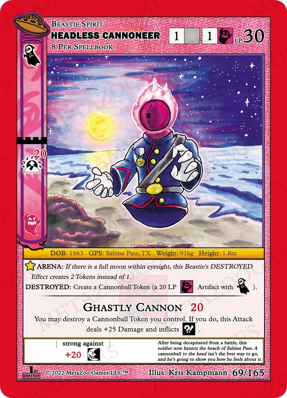 Image for Headless Cannoneer (UFO: First Edition) (069/165) - MetaZoo