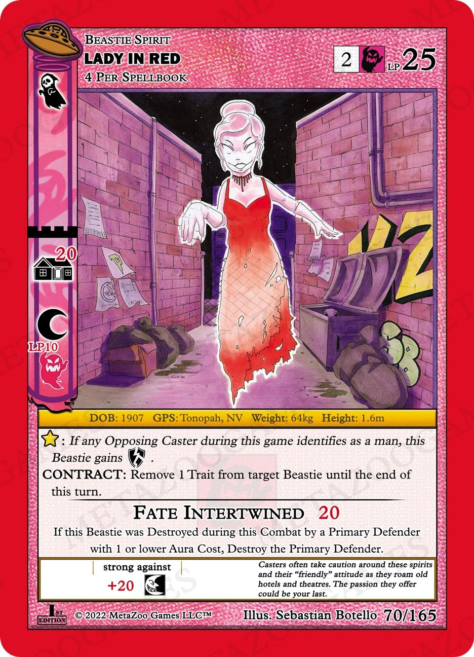 Image for Lady In Red (UFO: First Edition) (070/165) - MetaZoo