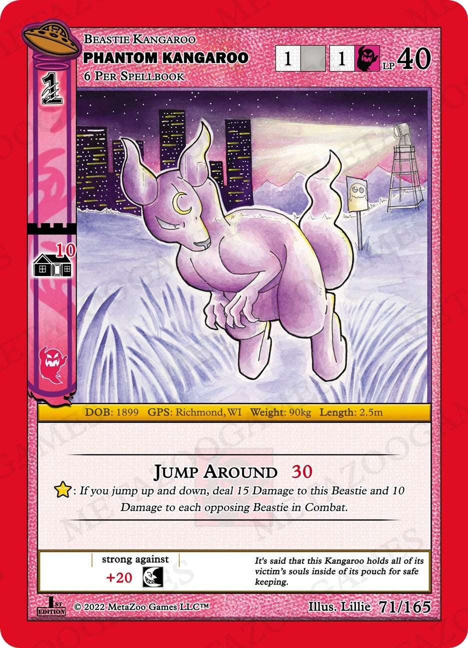 Image for Phantom Kangaroo (UFO: First Edition) (071/165) - MetaZoo