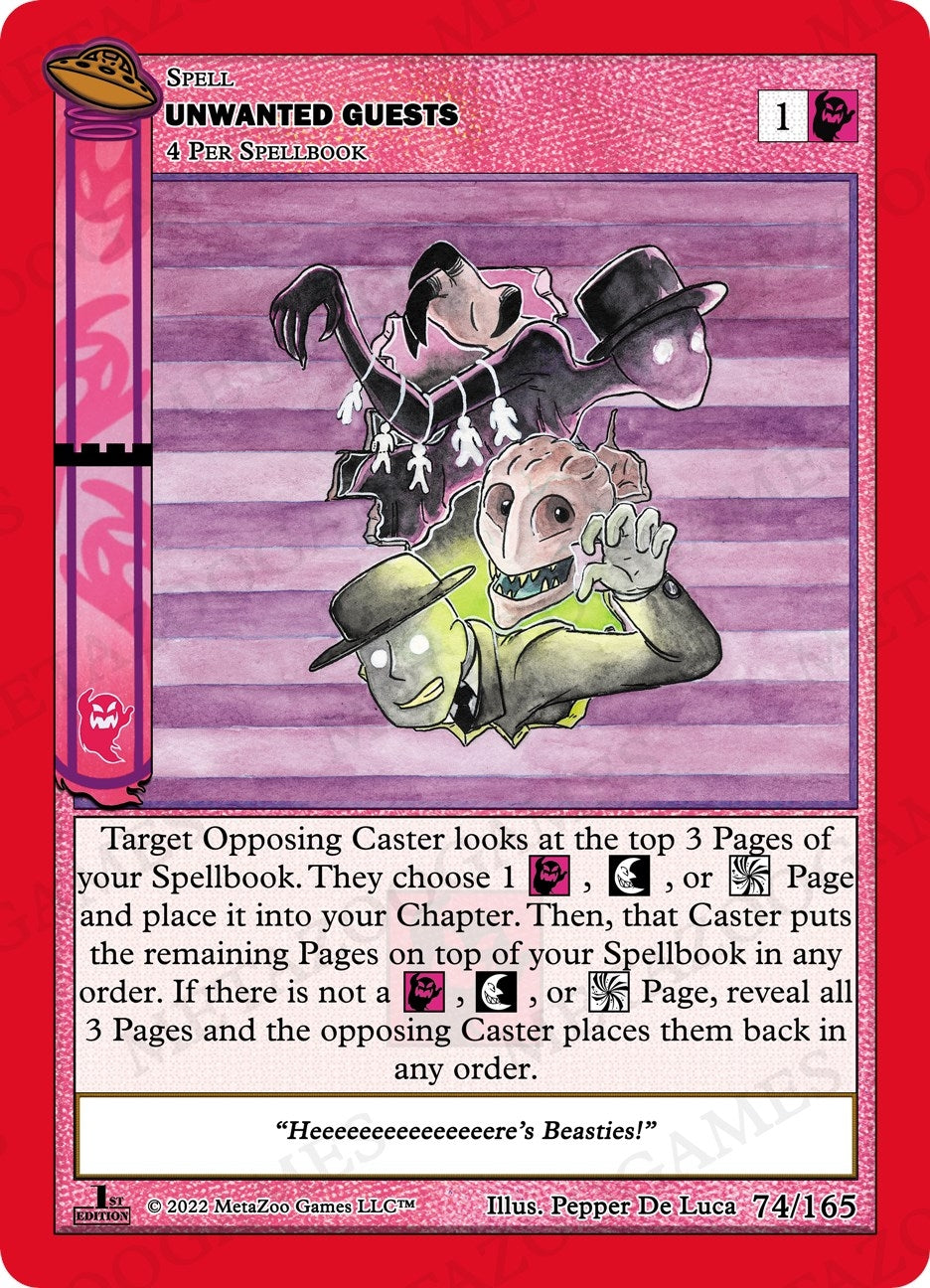 Image for Unwanted Guests (UFO: First Edition) (074/165) - MetaZoo