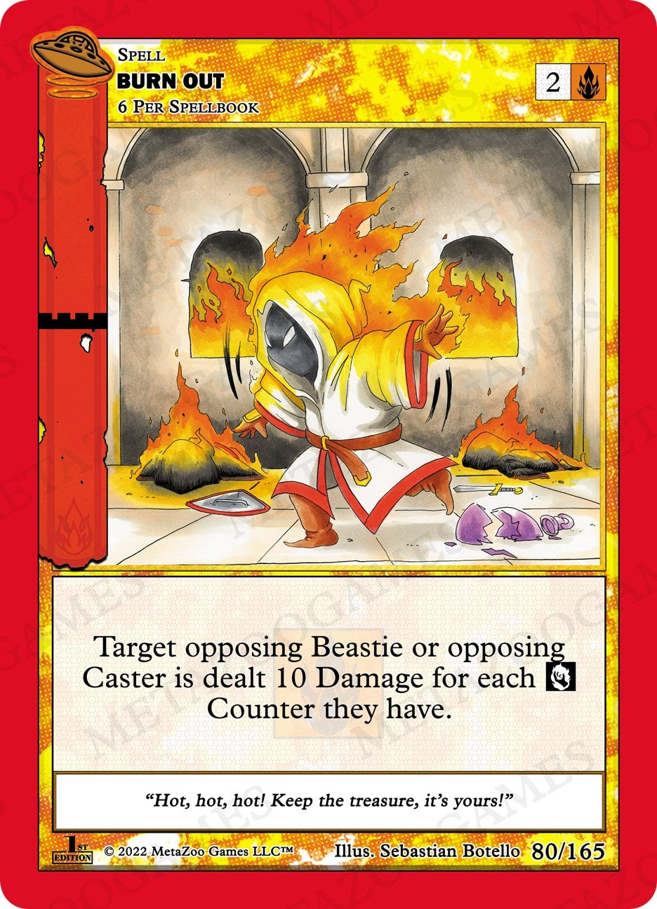 Image for Burn Out (UFO: First Edition) (080/165) - MetaZoo