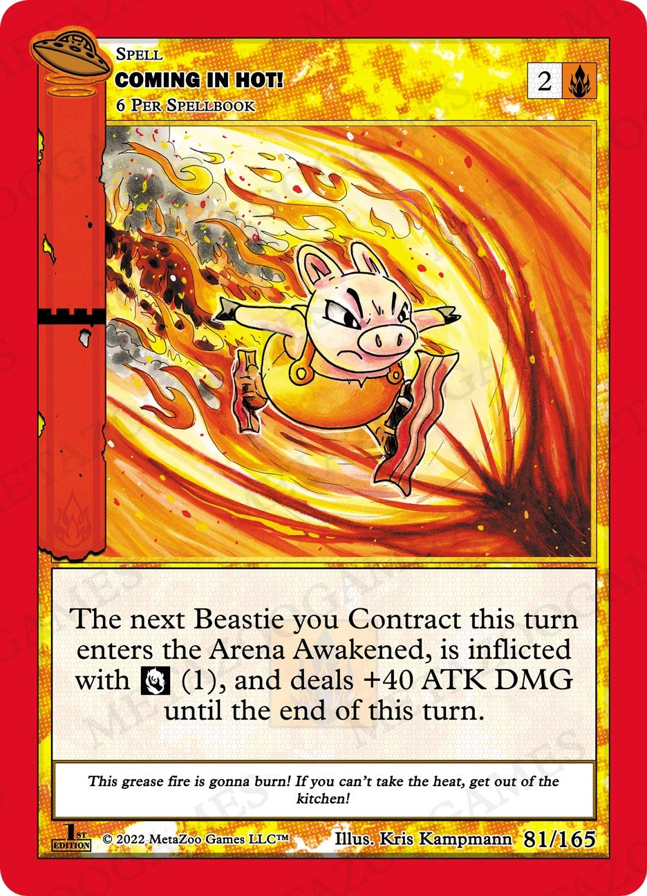 Image for Coming In Hot! (UFO: First Edition) (081/165) - MetaZoo