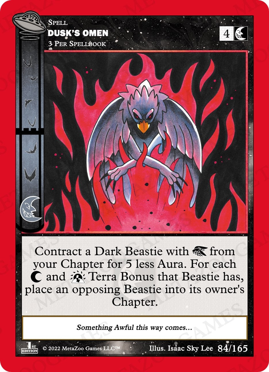 Image for Dusk's Omen (UFO: First Edition) (084/165) - MetaZoo