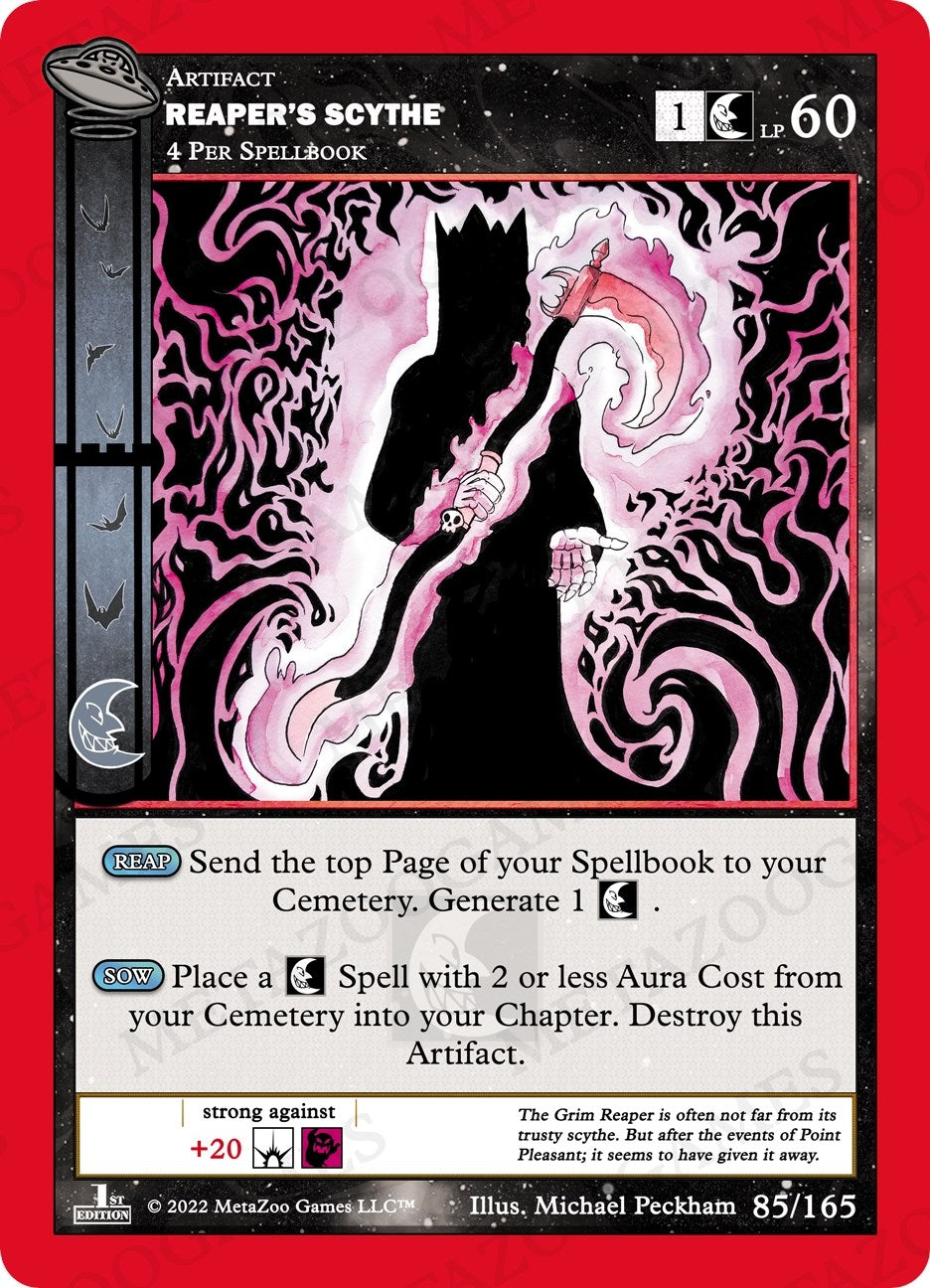 Image for Reaper's Scythe (UFO: First Edition) (085/165) - MetaZoo