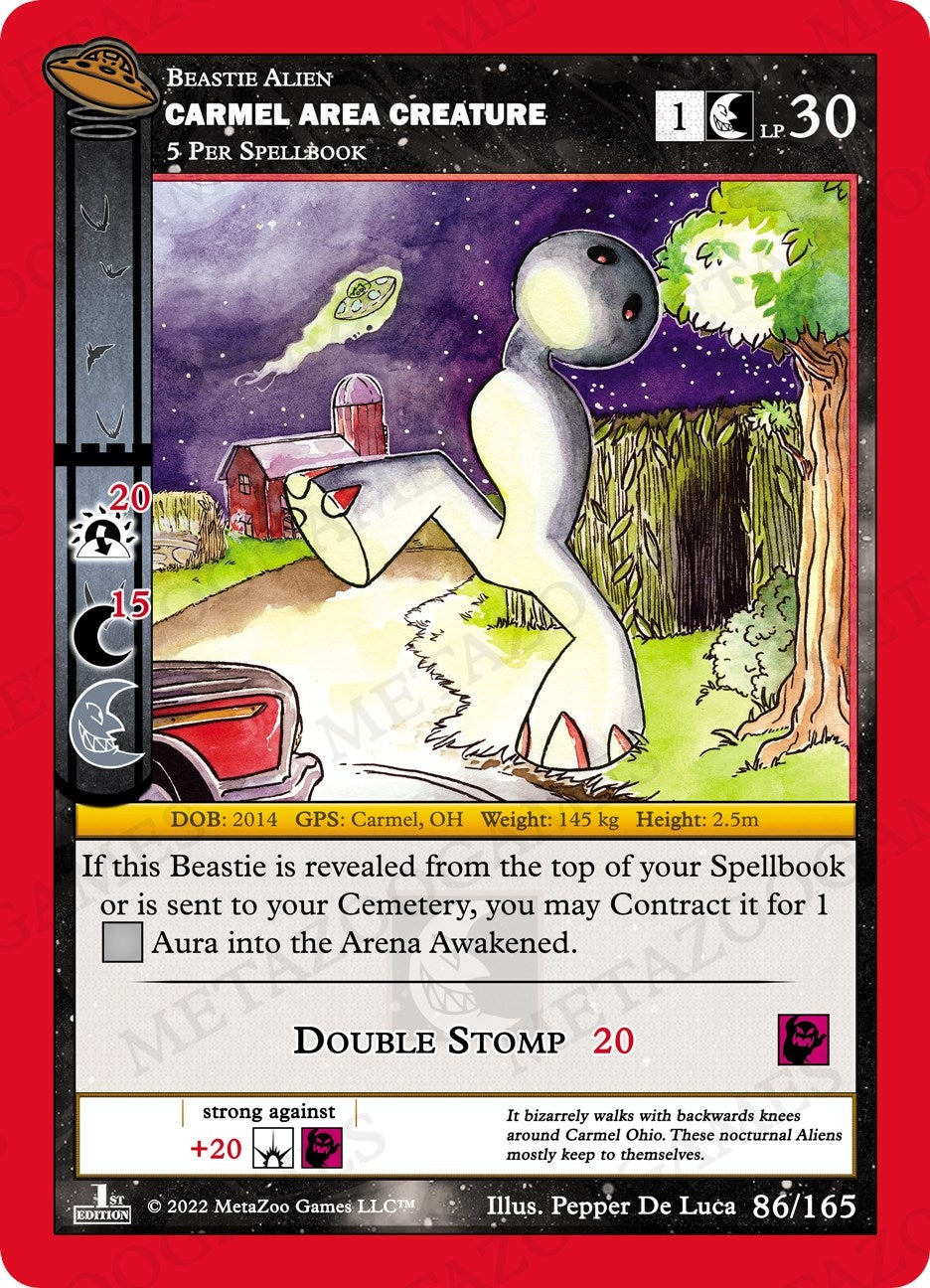 Image for Carmel Area Creature (UFO: First Edition) (086/165) - MetaZoo