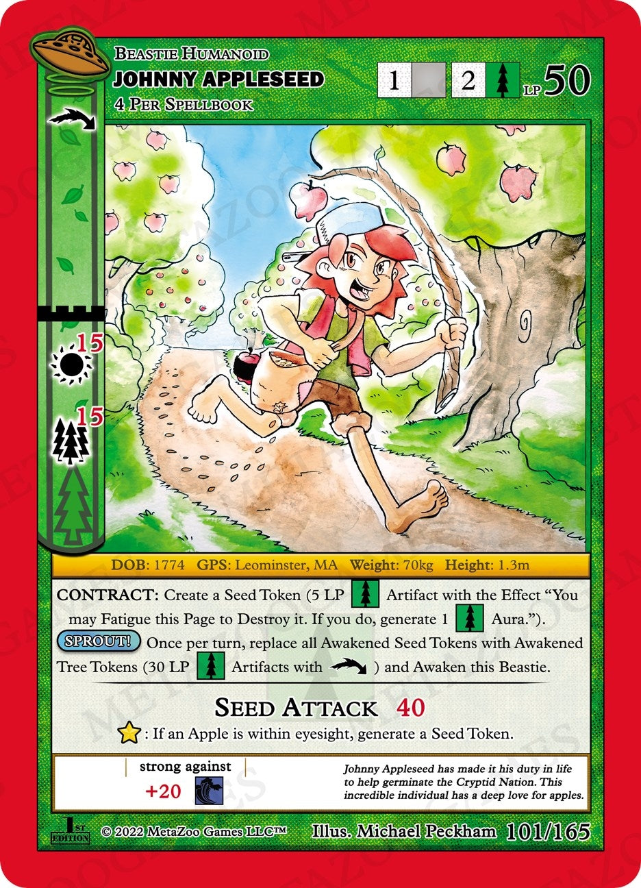 Image for Johnny Appleseed (UFO: First Edition) (101/165) - MetaZoo
