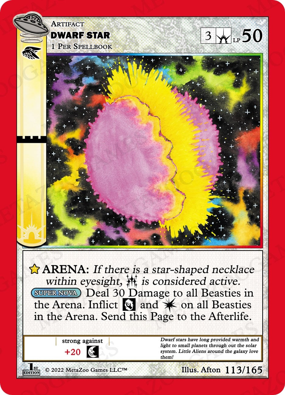 Image for Dwarf Star (UFO: First Edition) (113/165) - MetaZoo