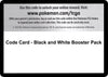Image for Code Card - Black and White Booster Pack - Pokemon