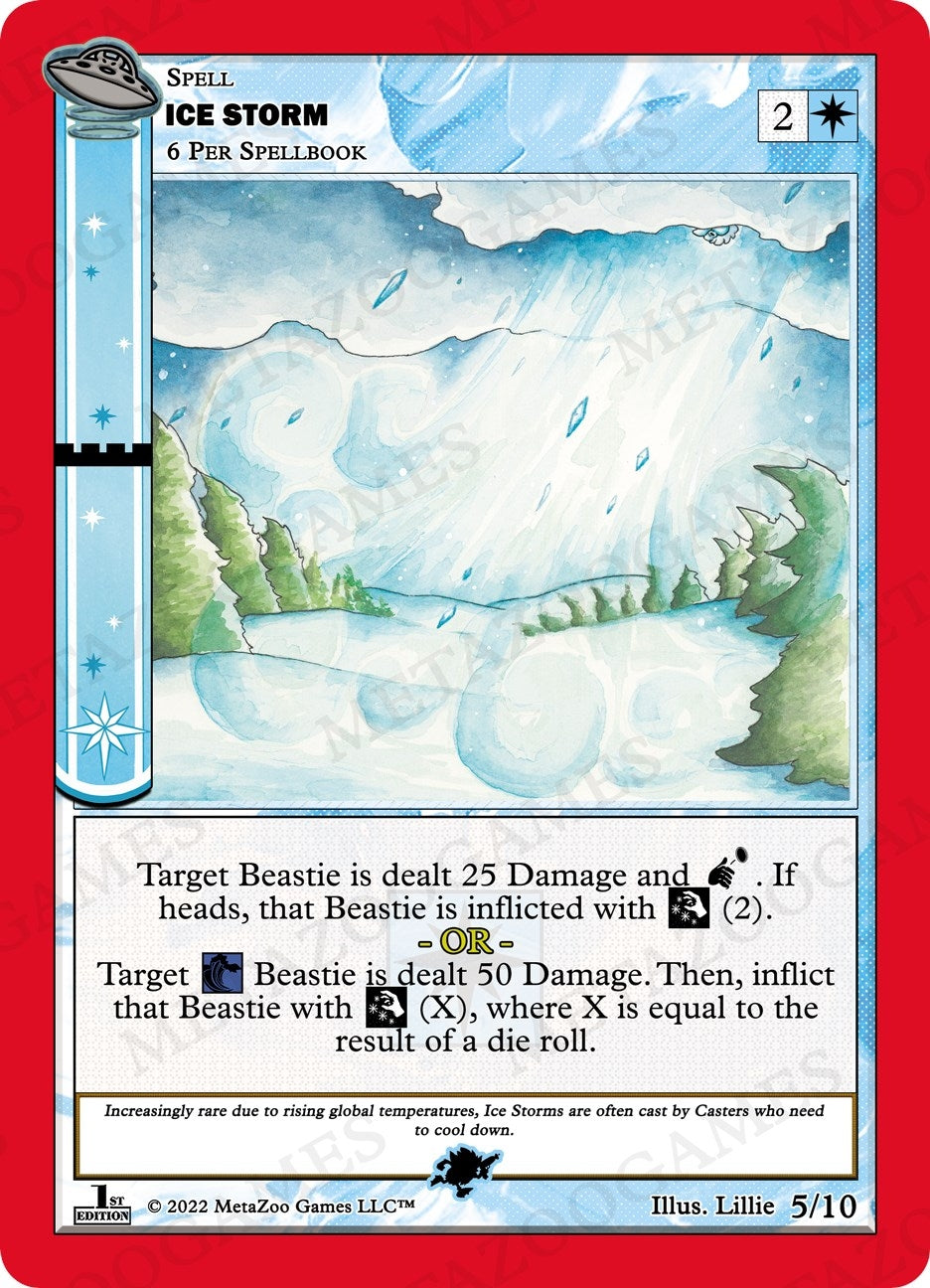 Image for Ice Storm (UFO: First Edition Release Event Deck) (5/10) - MetaZoo
