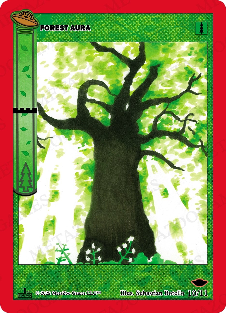Image for Forest Aura (UFO: First Edition Release Event Deck) (10/11) - MetaZoo