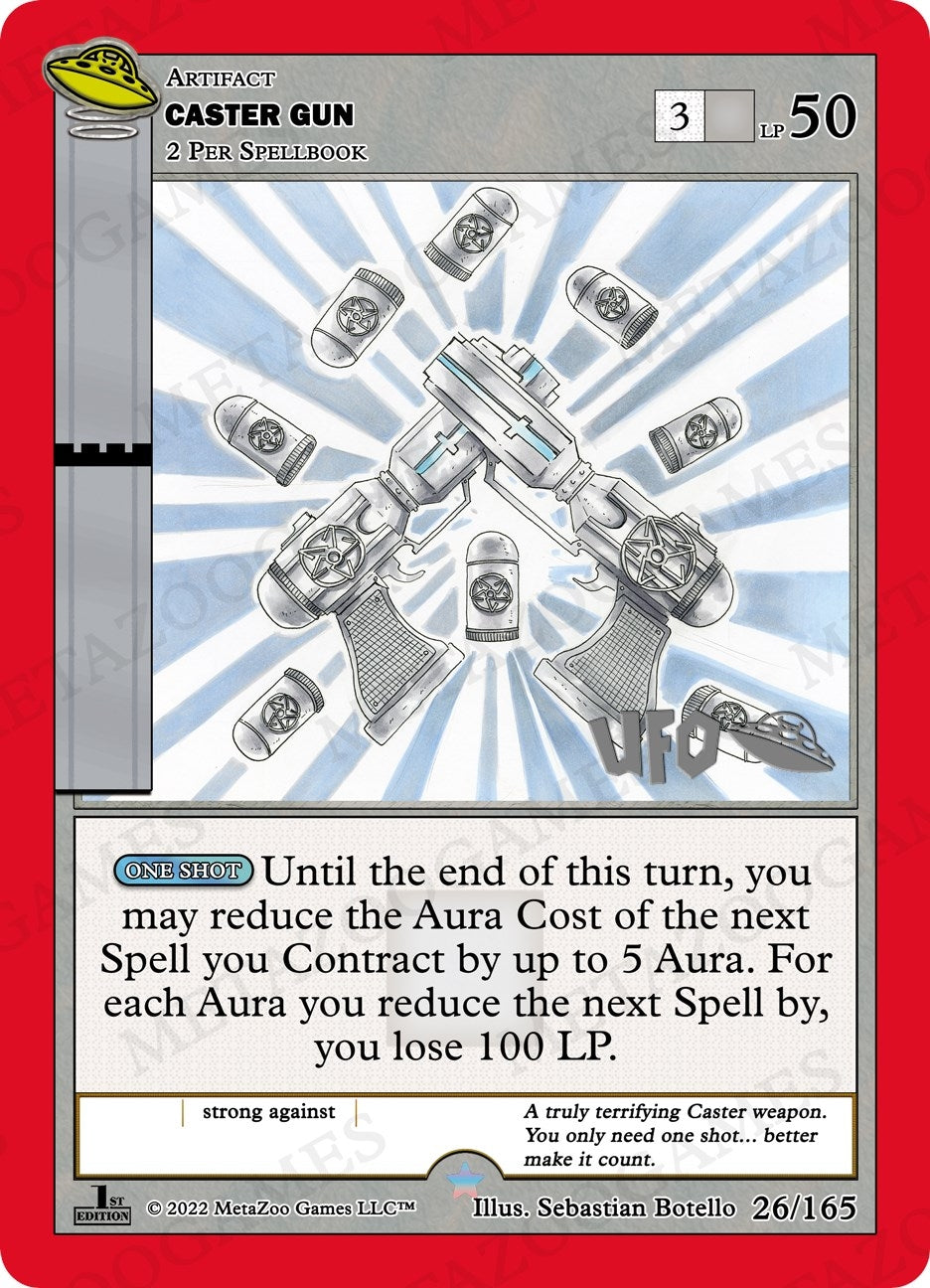 Image for Caster Gun (UFO: First Edition Spoiler Pack) (026/165) - MetaZoo