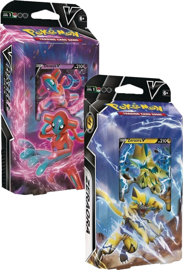 Image for Deoxys V / Zeraora V Battle Decks [Set of 2] - Pokemon