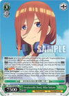 Image for Irreplaceable Bond, Miku Nakano (The Quintessential Quintuplets 2) (5HY/W90-E042 C) - Weiss Schwarz