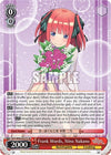 Image for Frank Words, Nino Nakano (SR) (The Quintessential Quintuplets 2) (5HY/W90-E057S SR) - Weiss Schwarz