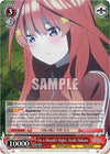 Image for On a Moonlit Night, Itsuki Nakano (The Quintessential Quintuplets 2) (5HY/W90-E060 R) - Weiss Schwarz