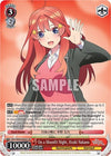 Image for On a Moonlit Night, Itsuki Nakano (SR) (The Quintessential Quintuplets 2) (5HY/W90-E060S SR) - Weiss Schwarz