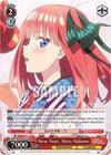 Image for New Year, Nino Nakano (SR) (The Quintessential Quintuplets 2) (5HY/W90-E071S SR) - Weiss Schwarz