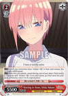 Image for Wanting to Atone, Ichika Nakano (SR) (The Quintessential Quintuplets 2) (5HY/W90-E072S SR) - Weiss Schwarz