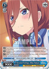 Image for Devoted Feelings, Miku Nakano (The Quintessential Quintuplets 2) (5HY/W90-E082 RR) - Weiss Schwarz