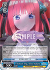 Image for School Trip, Nino Nakano (SR) (The Quintessential Quintuplets 2) (5HY/W90-E087S SR) - Weiss Schwarz