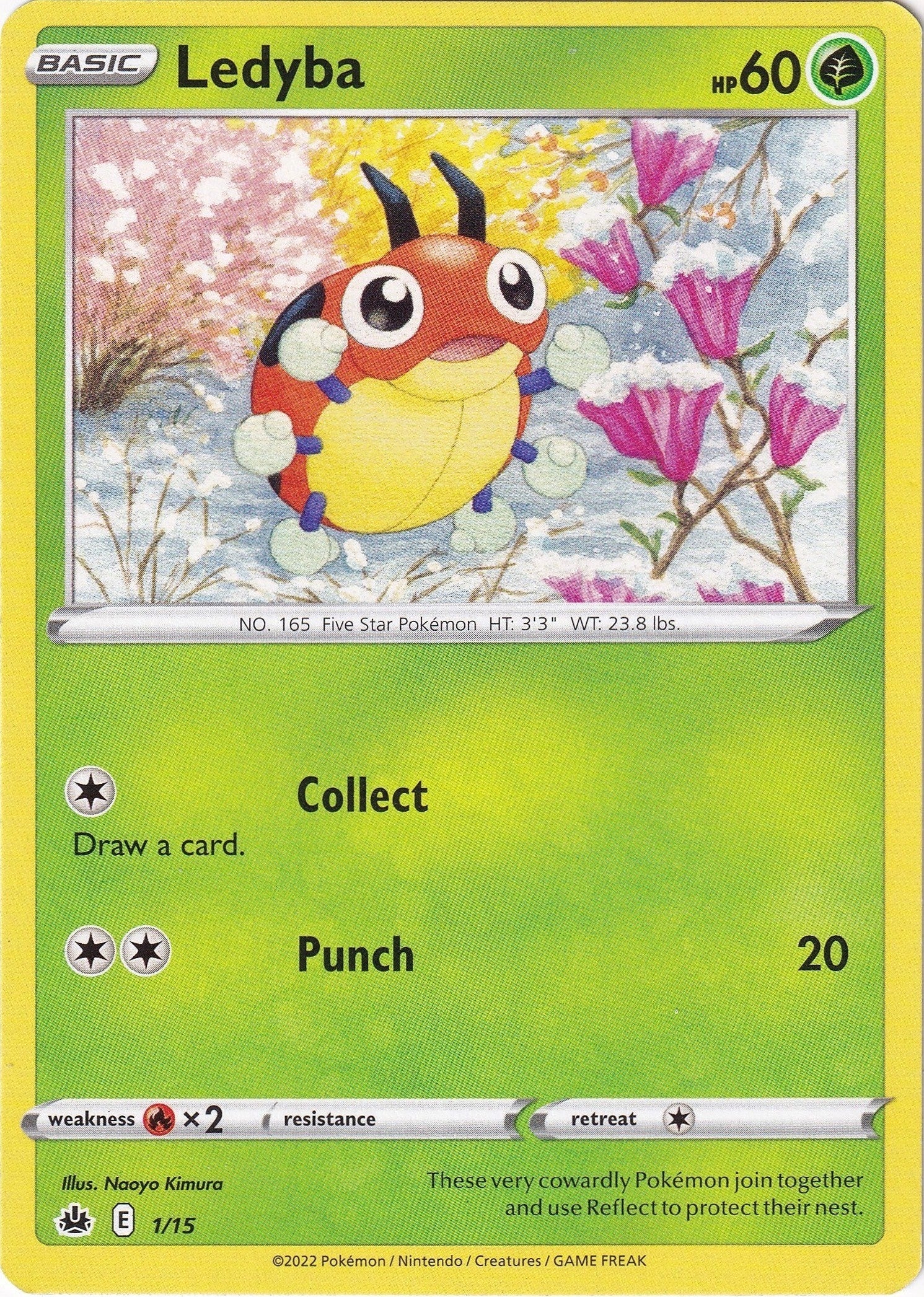 Image for Ledyba (McDonald's Promos 2022) (001/015) - Pokemon