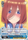 Image for Part-Time Job Interview, Miku Nakano (SR) (The Quintessential Quintuplets 2) (5HY/W90-E091S SR) - Weiss Schwarz