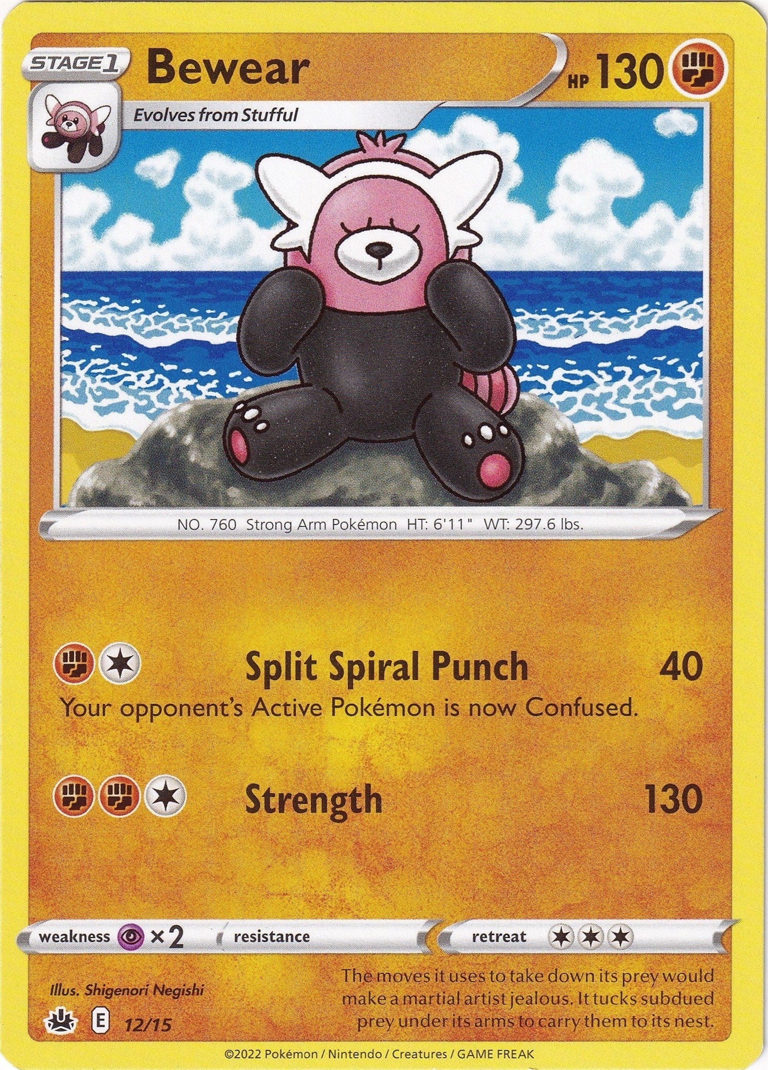 Image for Bewear (McDonald's Promos 2022) (012/015) - Pokemon
