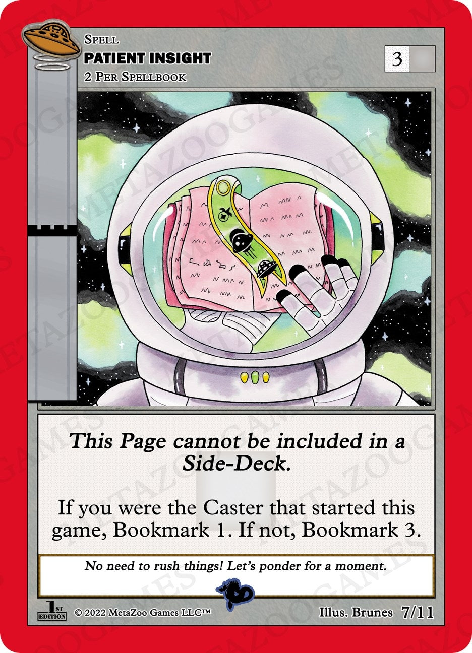 Image for Patient Insight (Caddy) (UFO: First Edition Release Event Deck) (7/11) - MetaZoo
