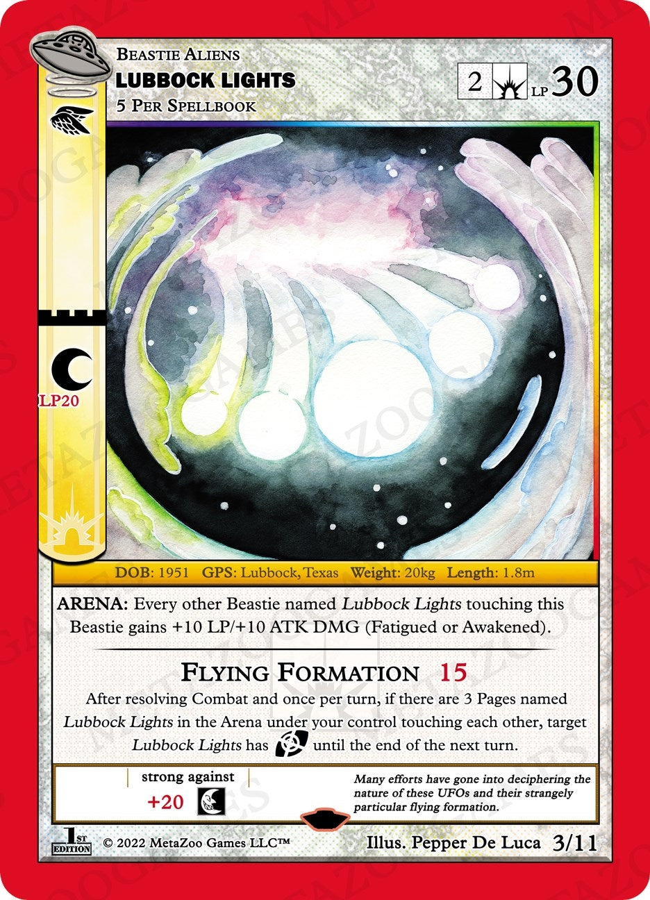Image for Lubbock Lights (UFO: First Edition Release Event Deck) (3/11) - MetaZoo