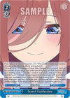Image for Secret Confession (SR) (The Quintessential Quintuplets 2) (5HY/W90-E098S SR) - Weiss Schwarz