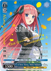 Image for A New Story, Nino Nakano (Foil) (The Quintessential Quintuplets 2) (5HY/W90-PE03S PR) - Weiss Schwarz