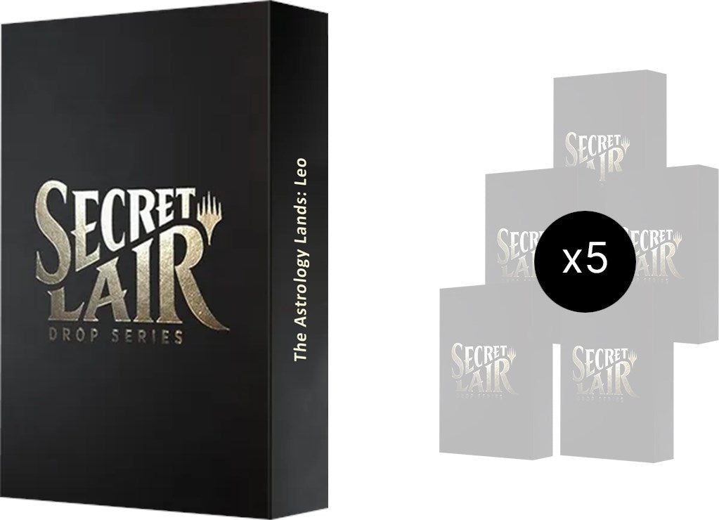 Image for Secret Lair Drop: Astrology Lands (Leo) Bundle - Non-Foil Edition - Magic: The Gathering