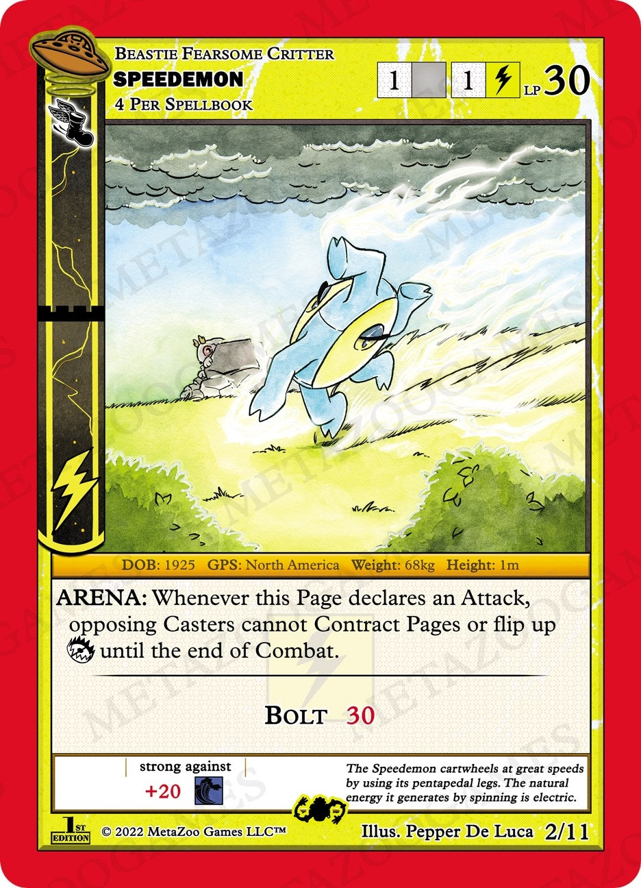 Image for Speedemon (UFO: First Edition Tribal Theme Decks) (2/11) - MetaZoo