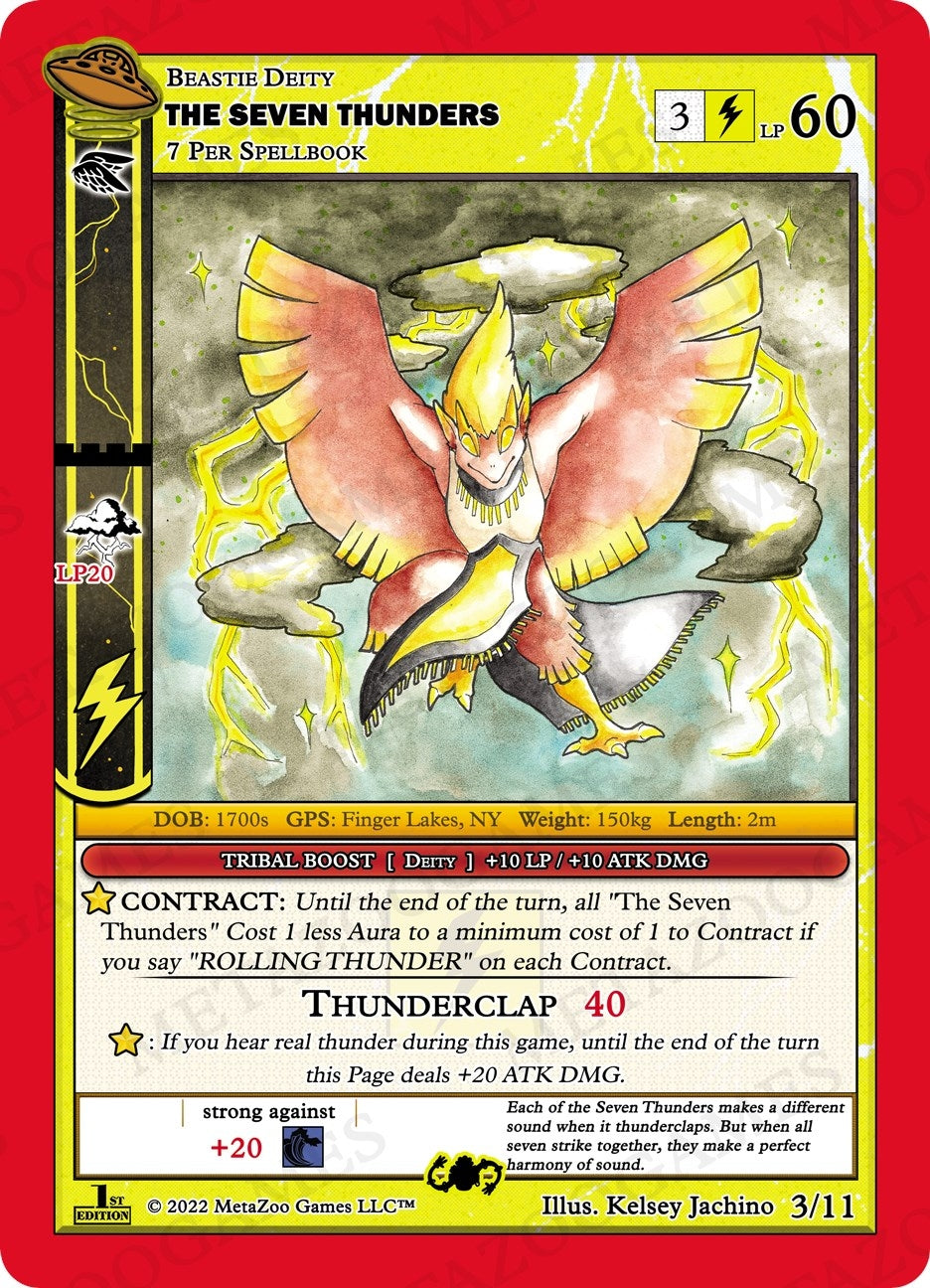 Image for The Seven Thunders (UFO: First Edition Tribal Theme Decks) (3/11) - MetaZoo