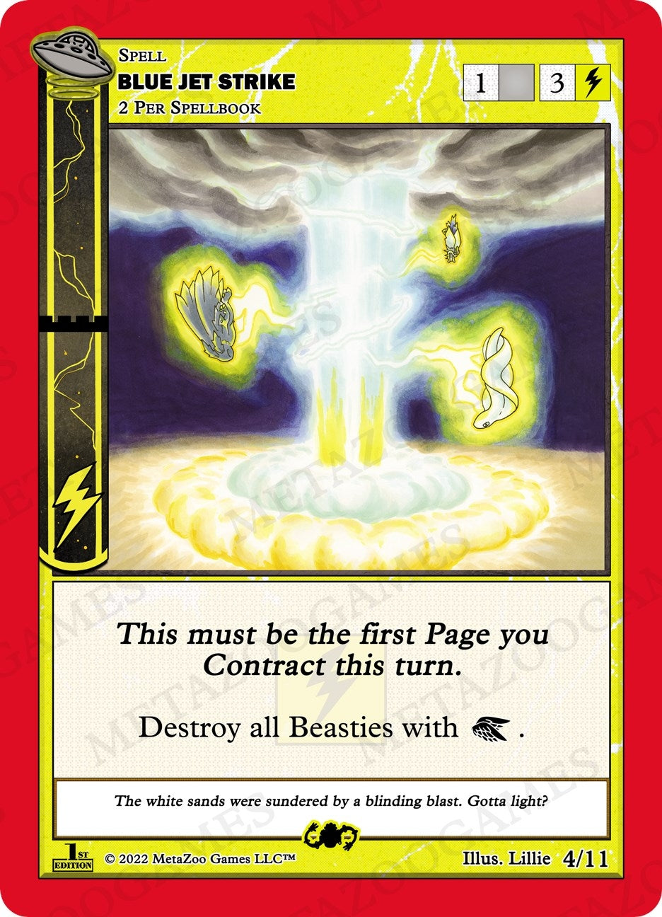 Image for Blue Jet Strike (UFO: First Edition Tribal Theme Decks) (4/11) - MetaZoo