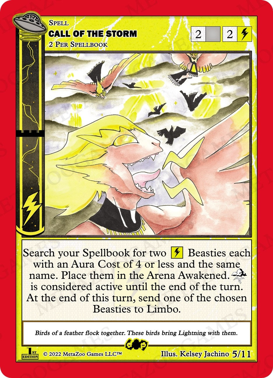 Image for Call of the Storm (UFO: First Edition Tribal Theme Decks) (5/11) - MetaZoo