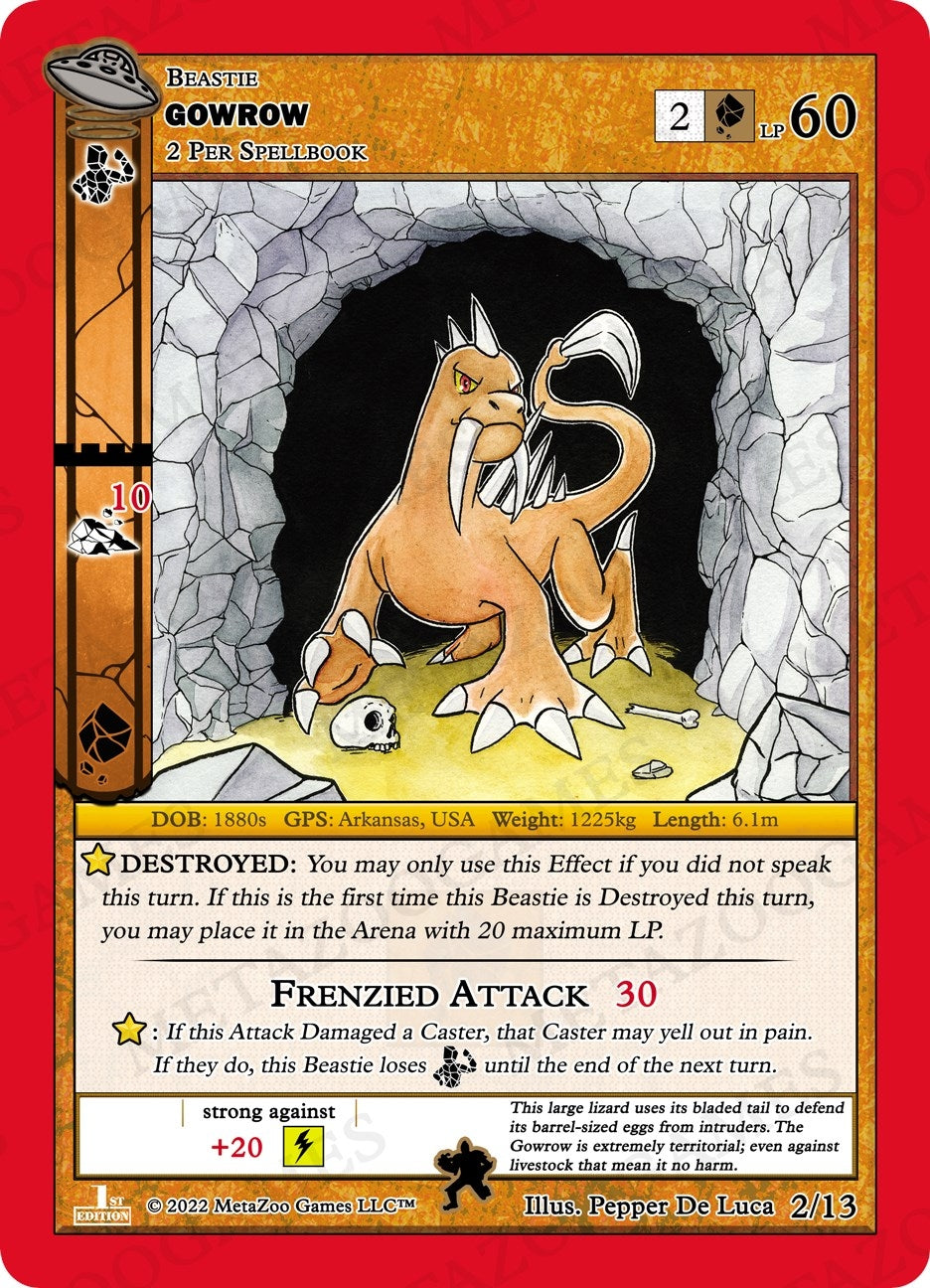 Image for Gowrow (UFO: First Edition Tribal Theme Decks) (2/13) - MetaZoo