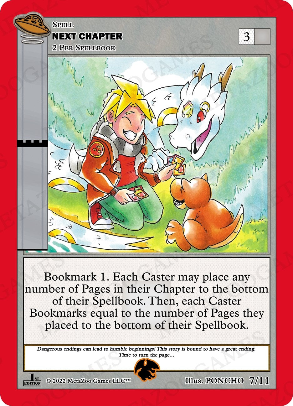 Image for Next Chapter (Tombstone Monster) (UFO: First Edition Tribal Theme Decks) (7/11) - MetaZoo