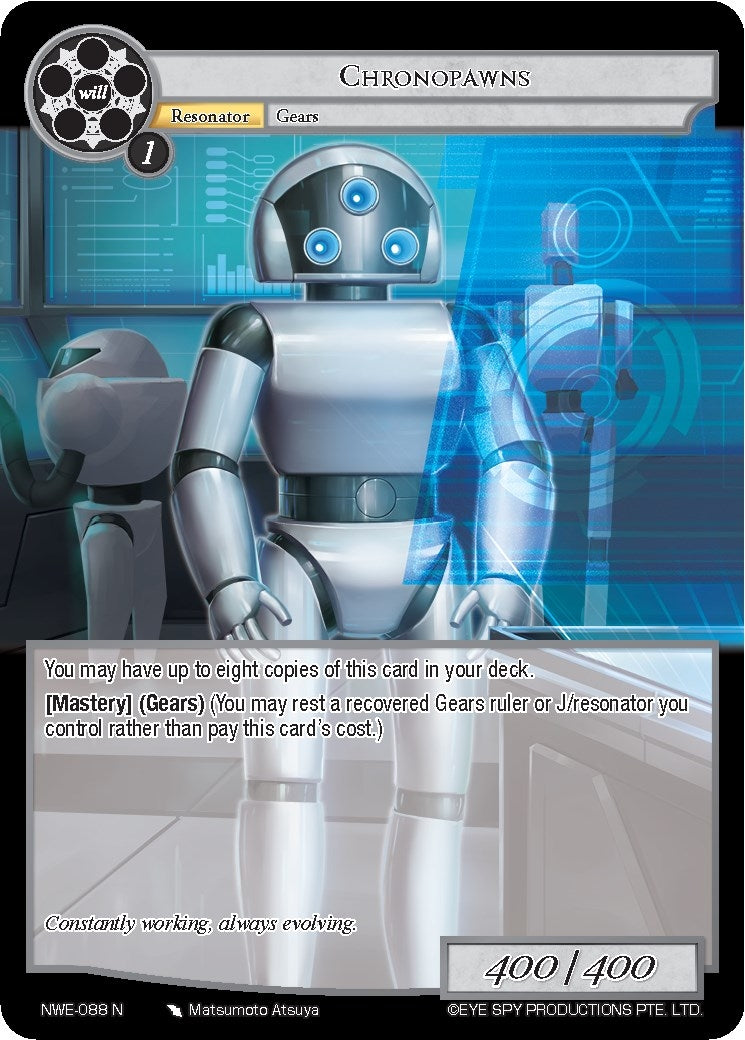 Image for Chronopawns (A New World Emerges) (NWE-088 N) - Force of Will