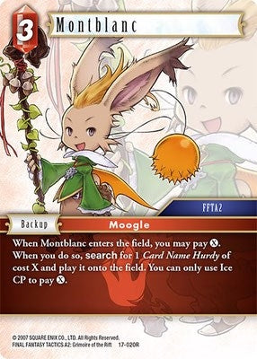 Image for Montblanc (Rebellion's Call) (17-020R) - Final Fantasy TCG